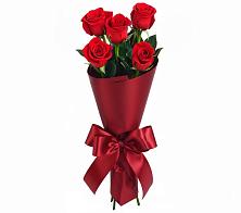 Букет 5 Красных роз Эдлесс Лав в Супонево Брянская область