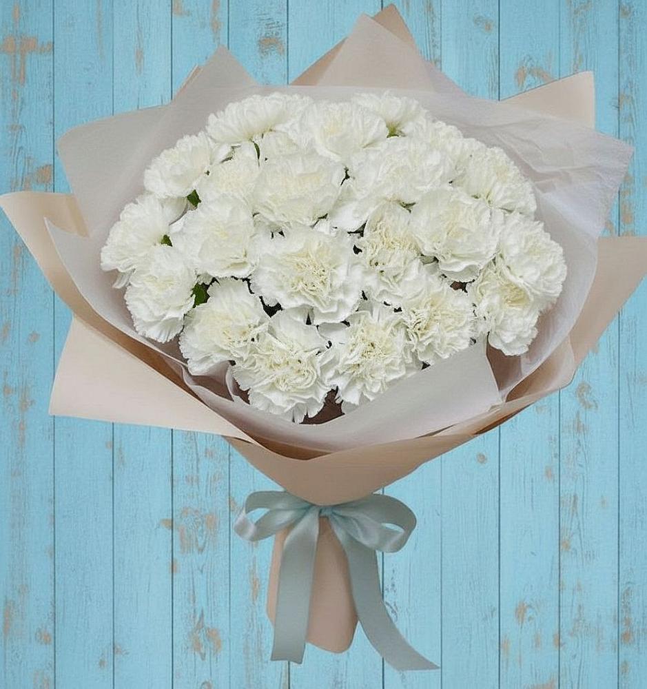 Букет цветов из: Гвоздики в Супонево Брянская область