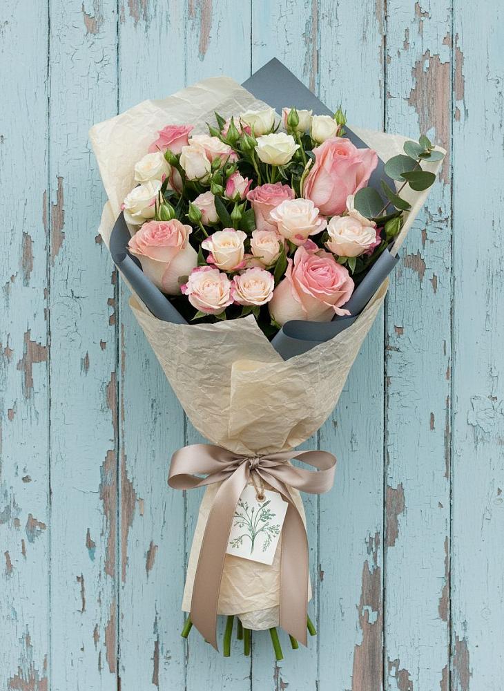 Букет цветов из: Розы в Супонево Брянская область