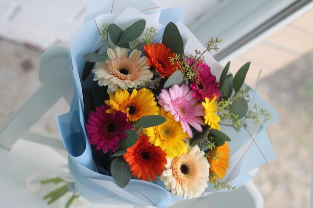 Букет цветов из: Герберы в Супонево Брянская область