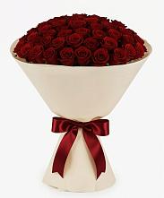 Букет 101 Бордовая роза Блэк Бакарра в Супонево Брянская область