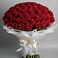Букет 101 Красная роза Блэк Мэджик в Супонево Брянская область