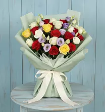 Букет цветов из:  Розы в Супонево Брянская область