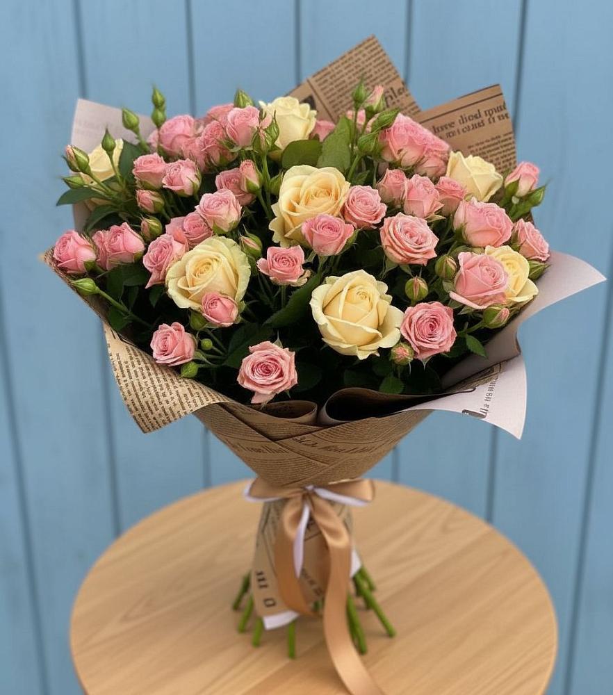 Букет цветов из: Розы в Супонево Брянская область