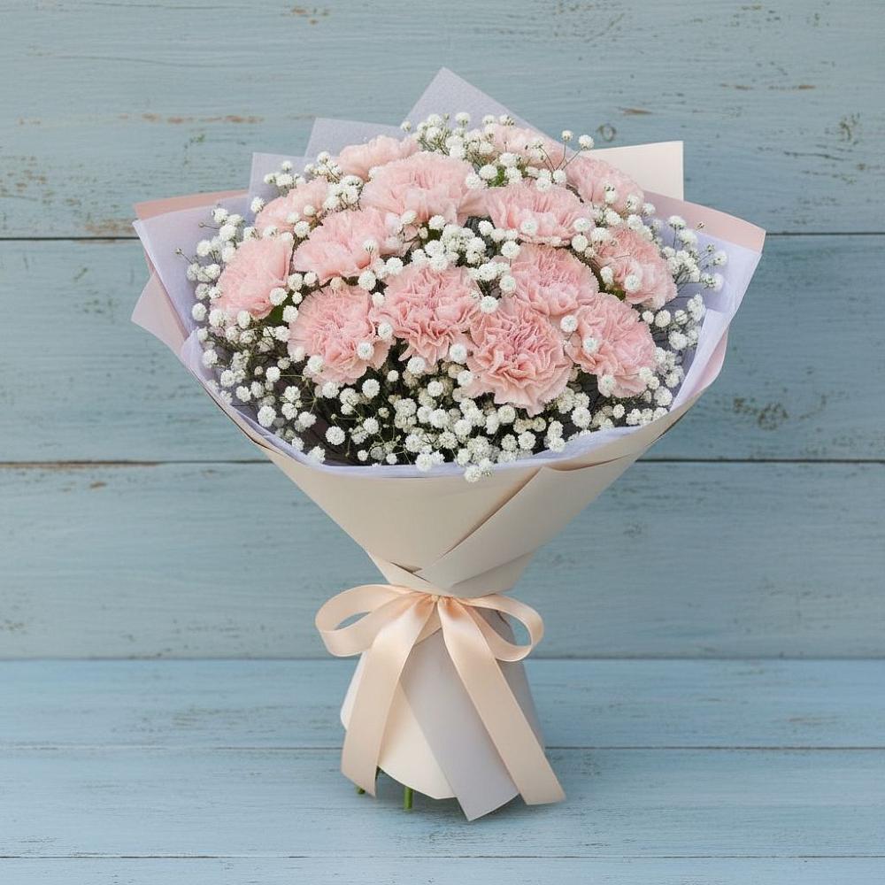 Букет цветов из: Гвоздики в Супонево Брянская область