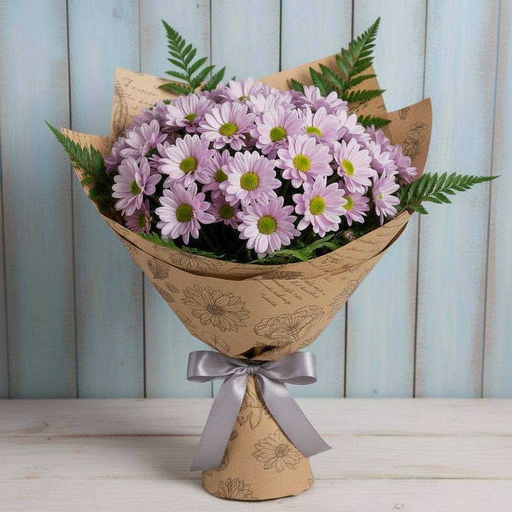Букет цветов из: Хризантемы в Супонево Брянская область
