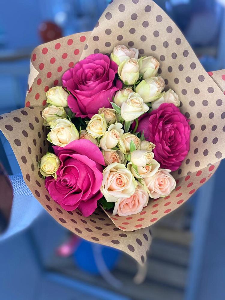 Букет цветов из: Розы в Супонево Брянская область