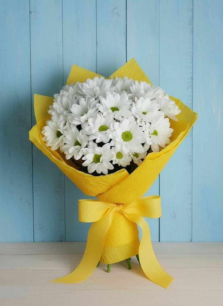 Букет цветов из: Хризантемы в Супонево Брянская область