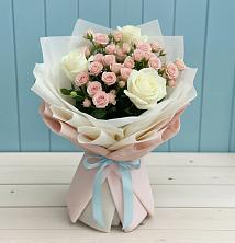 Букет цветов из:  Розы в Супонево Брянская область