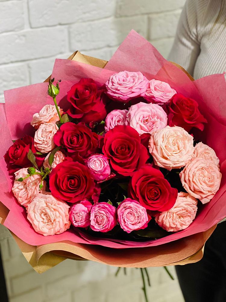 Букет цветов из: Розы в Супонево Брянская область