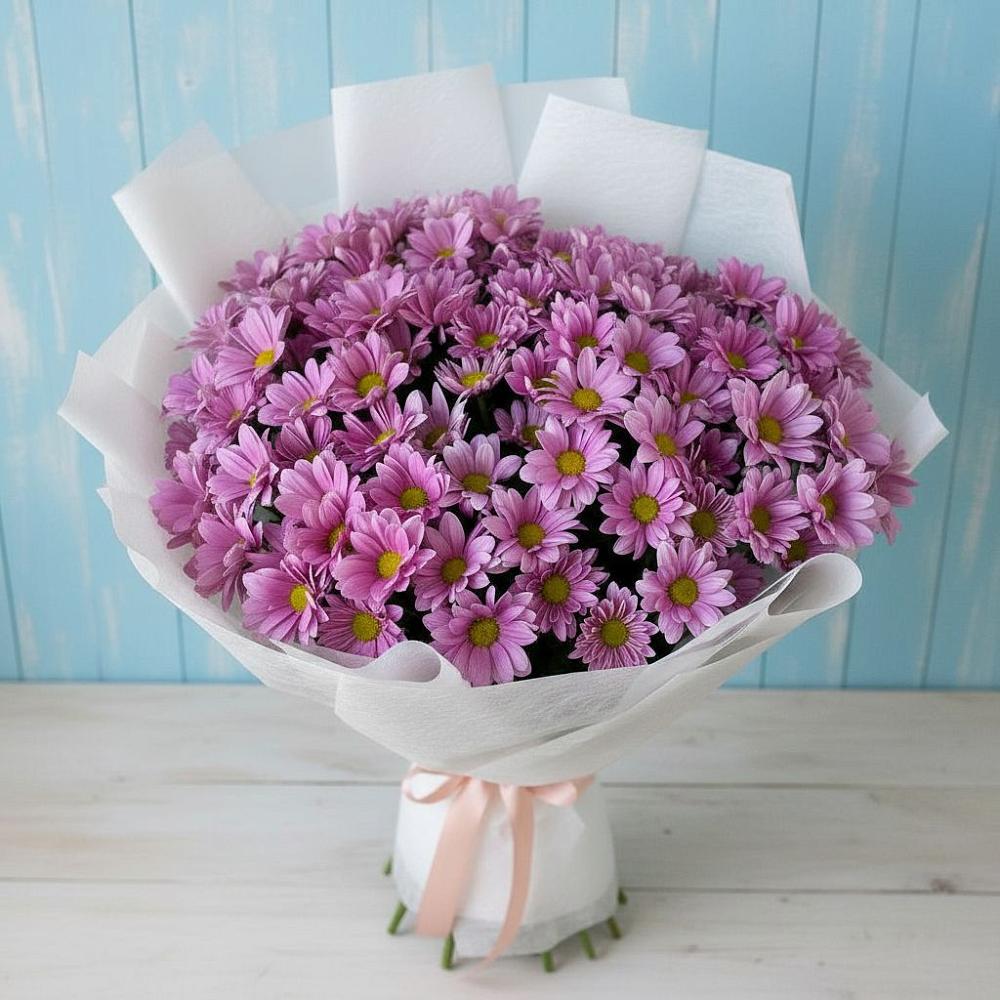 Букет цветов из: Хризантемы в Супонево Брянская область
