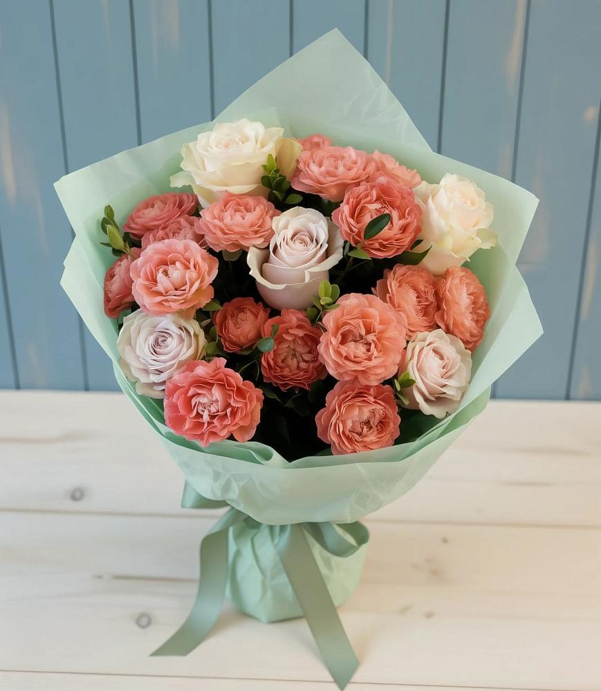 Букет цветов из: Розы в Супонево Брянская область