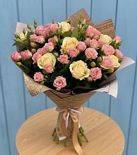 Букет цветов из:  Розы в Супонево Брянская область