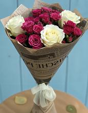 Букет цветов из:  Розы в Супонево Брянская область