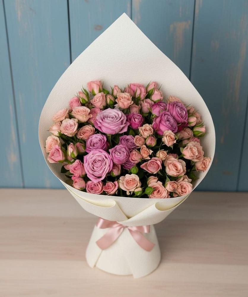 Букет цветов из: Розы в Супонево Брянская область