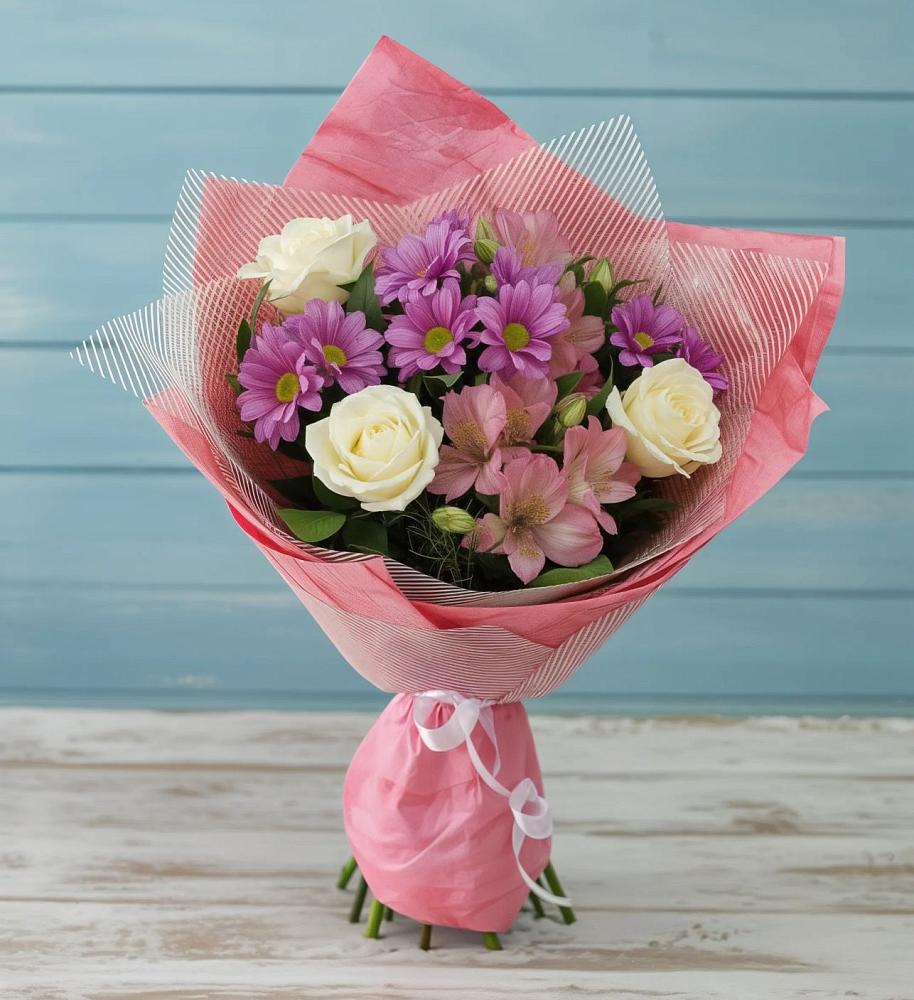 Букет цветов из: Герберы в Супонево Брянская область