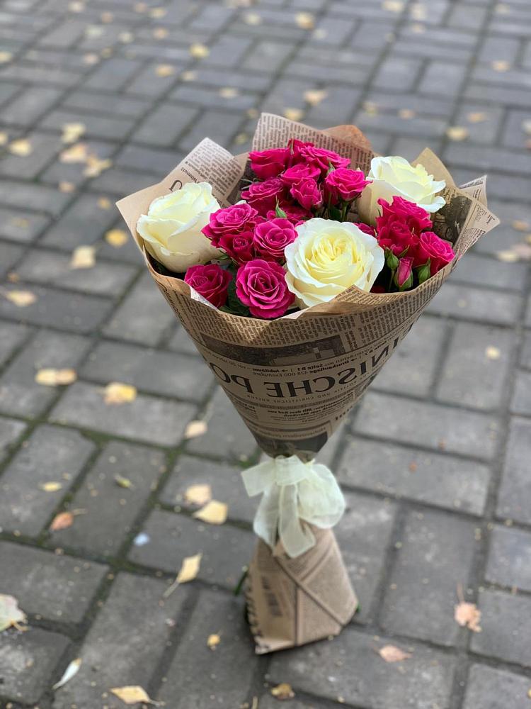 Букет цветов из: Розы в Супонево Брянская область