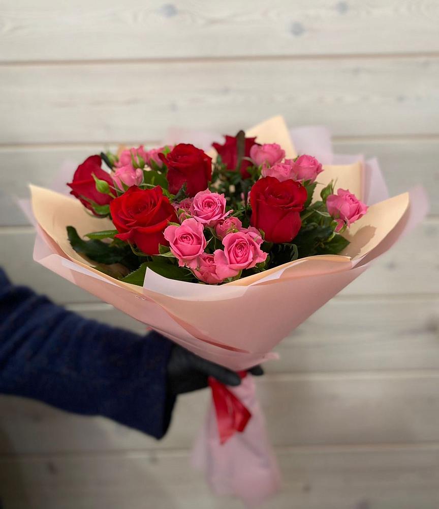 Букет цветов из: Розы в Супонево Брянская область
