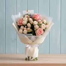 Букет цветов из:  Розы в Супонево Брянская область