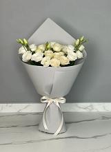 Букет цветов из:  Розы и Лизиантусы #REPLACE_PRED# Супонево Брянская область